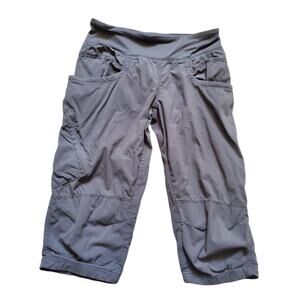 PrAna Summit Capri Pants, Gray, S